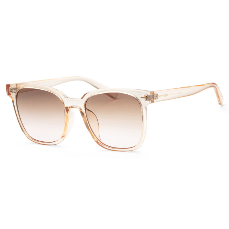 Calvin Klein Women Fashion 55mm Crystal Beige Sunglasses CK20519S-270