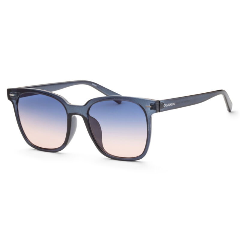 Calvin Klein Women Fashion Crystal Navy Sunglasses 55mm CK20519S-410