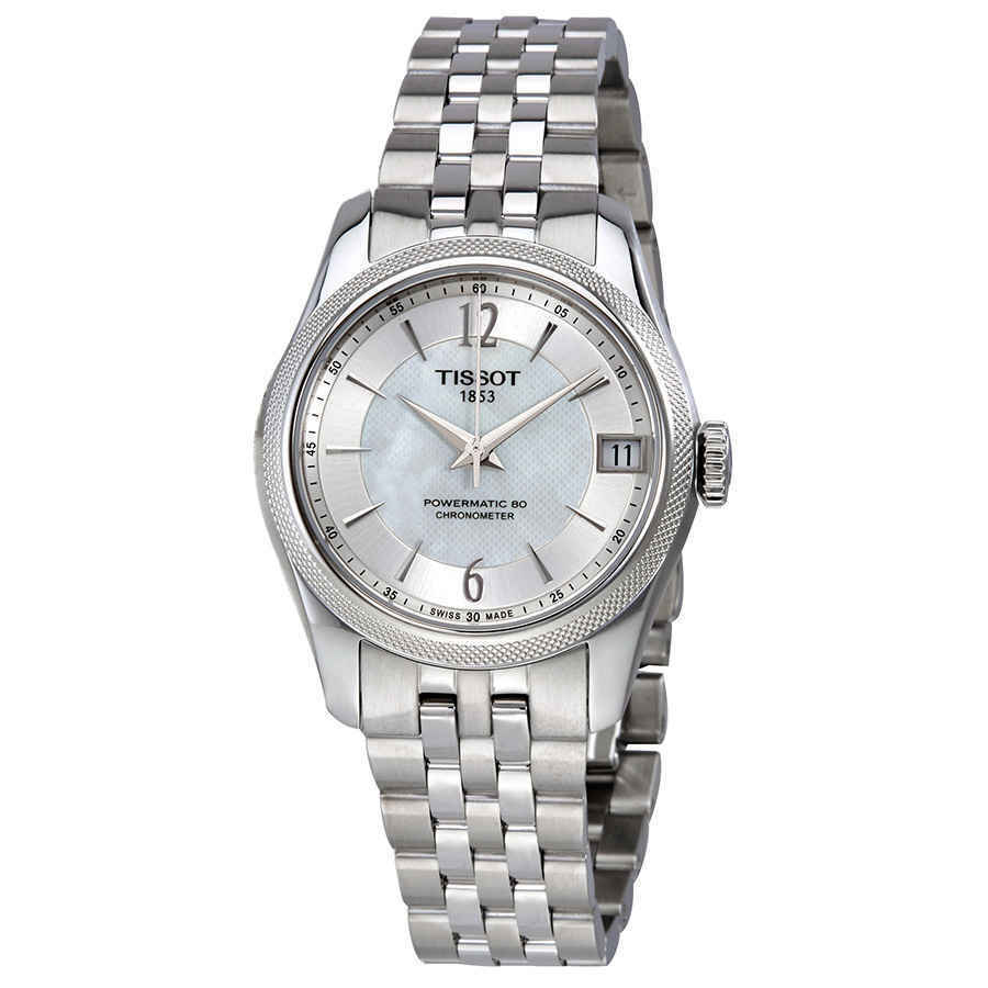 Tissot T-Classic Ballade Mother Of Pearl Dial Automatic Ladies T108.208.11.117.00 (T1082081111700)