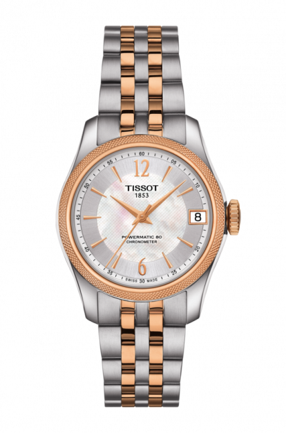 Tissot Ballade Automatic Chronometer White Mother of Pearl Dial Ladies T108.208.22.117.01 (T1082082211701)