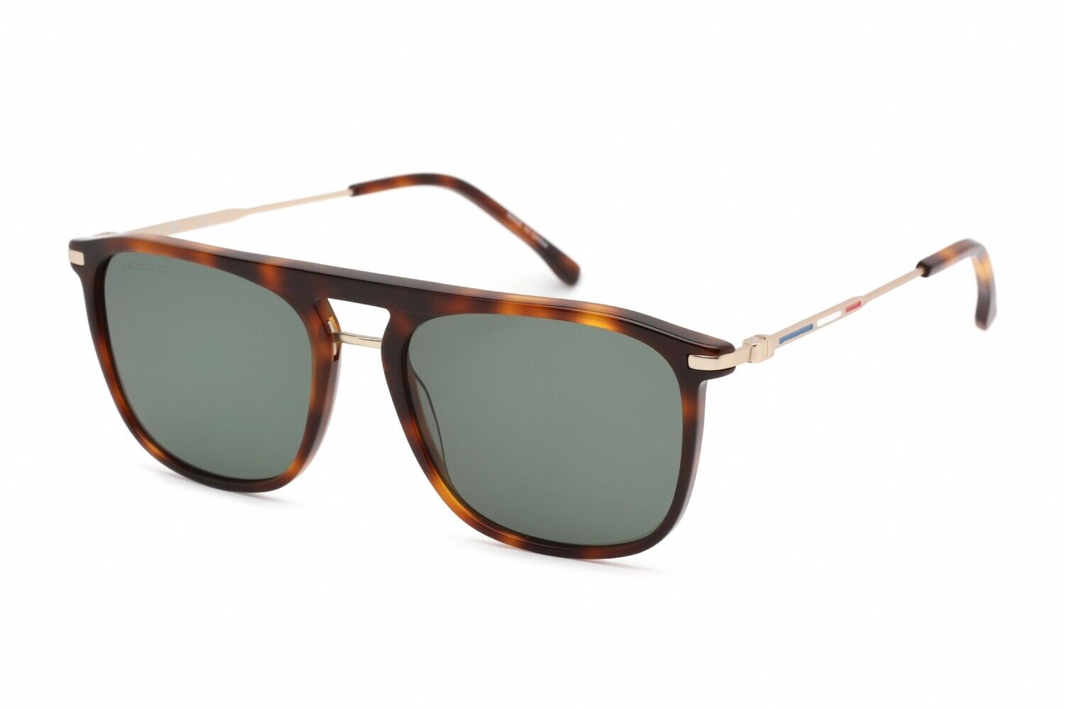 LACOSTE Sunglasses Size 55mm 140mm 18mm Havana Brand New L606SND-214-55
