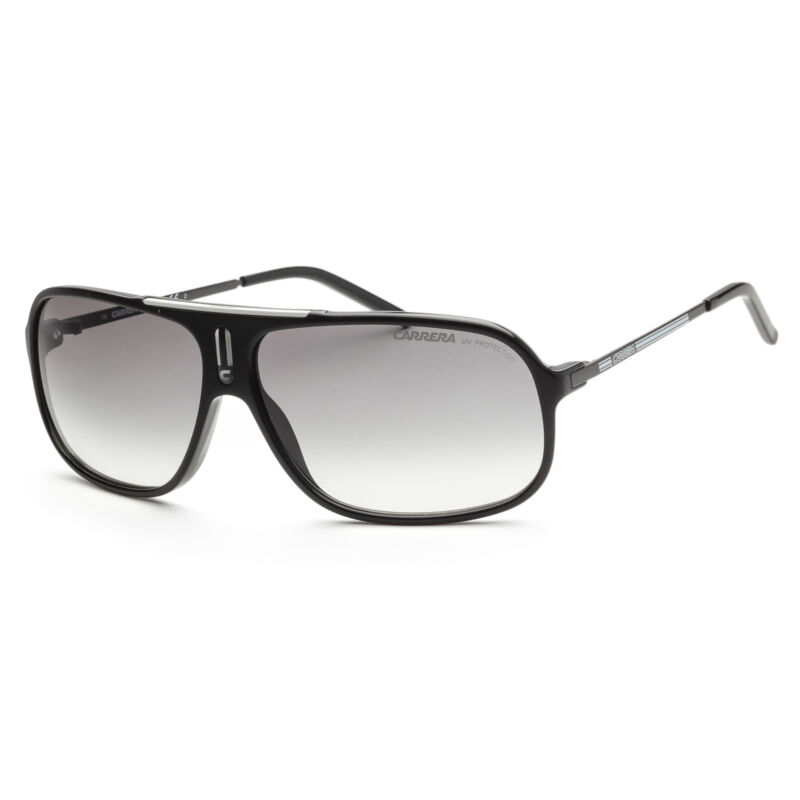 Carrera Unisex Fashion 65 mm Black and White Sunglasses CA-COOL-0CSV-ID