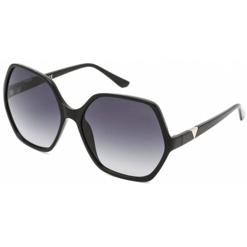 GUESS Sunglasses Size 62mm 135mm 16mm Black Women NEW GU7747-01B-62