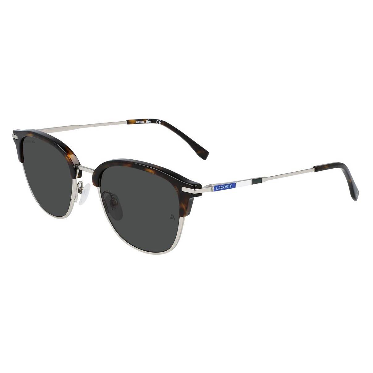 Lacoste Grey Oval Men Sunglasses L106SND 045 52