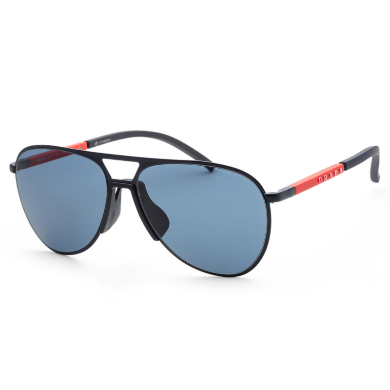 Prada Men Linea Rossa 59mm Black Sunglasses PS51XS-06S07L-59