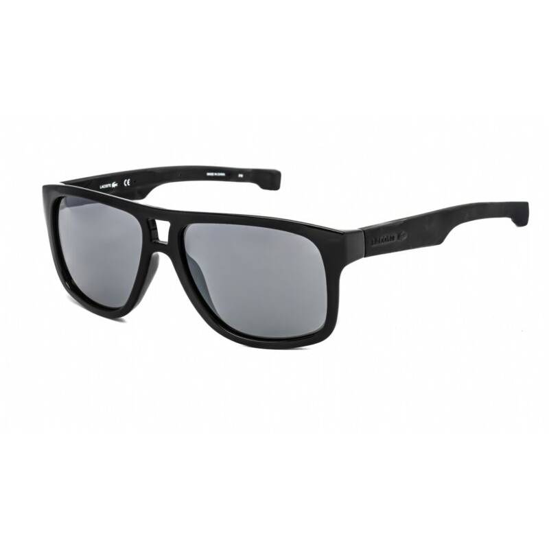 LACOSTE Sunglasses Size 57mm 140mm 15mm Black Men NEW L817S-001-57