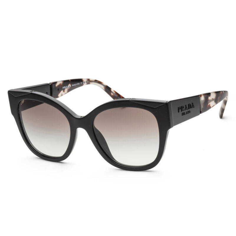 Prada Women Fashion 54mm Black Sunglasses PR02WS-1AB0A7-54