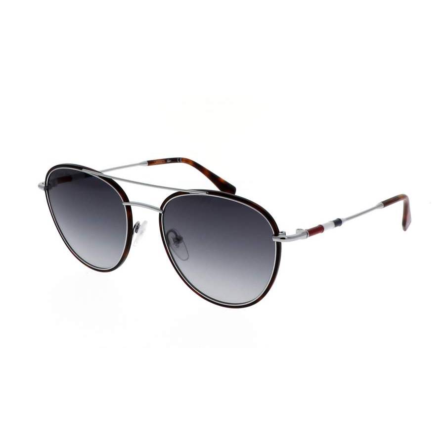 Lacoste Grey Pilot Men Sunglasses L102SND 045 53