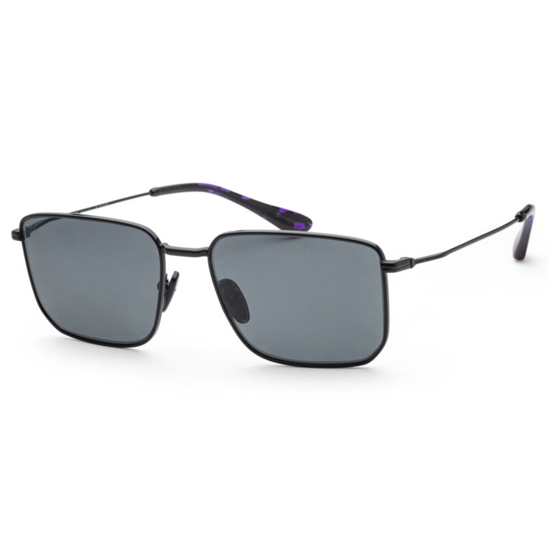 Prada Men Fashion 56mm Black Sunglasses PR52YS-1AB5Z1-56