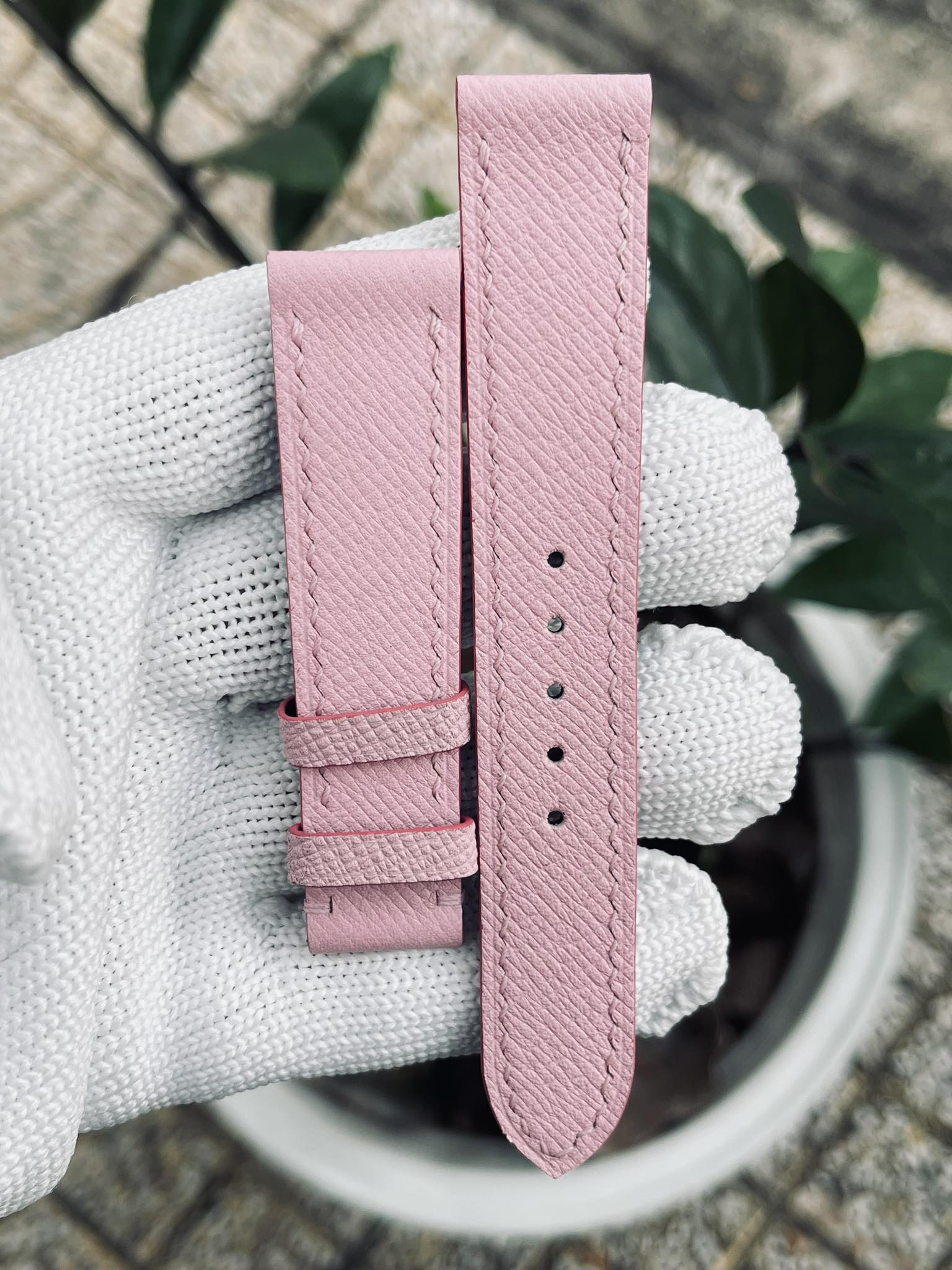 Xs Handmade Epsom Leather Watch Band X02089