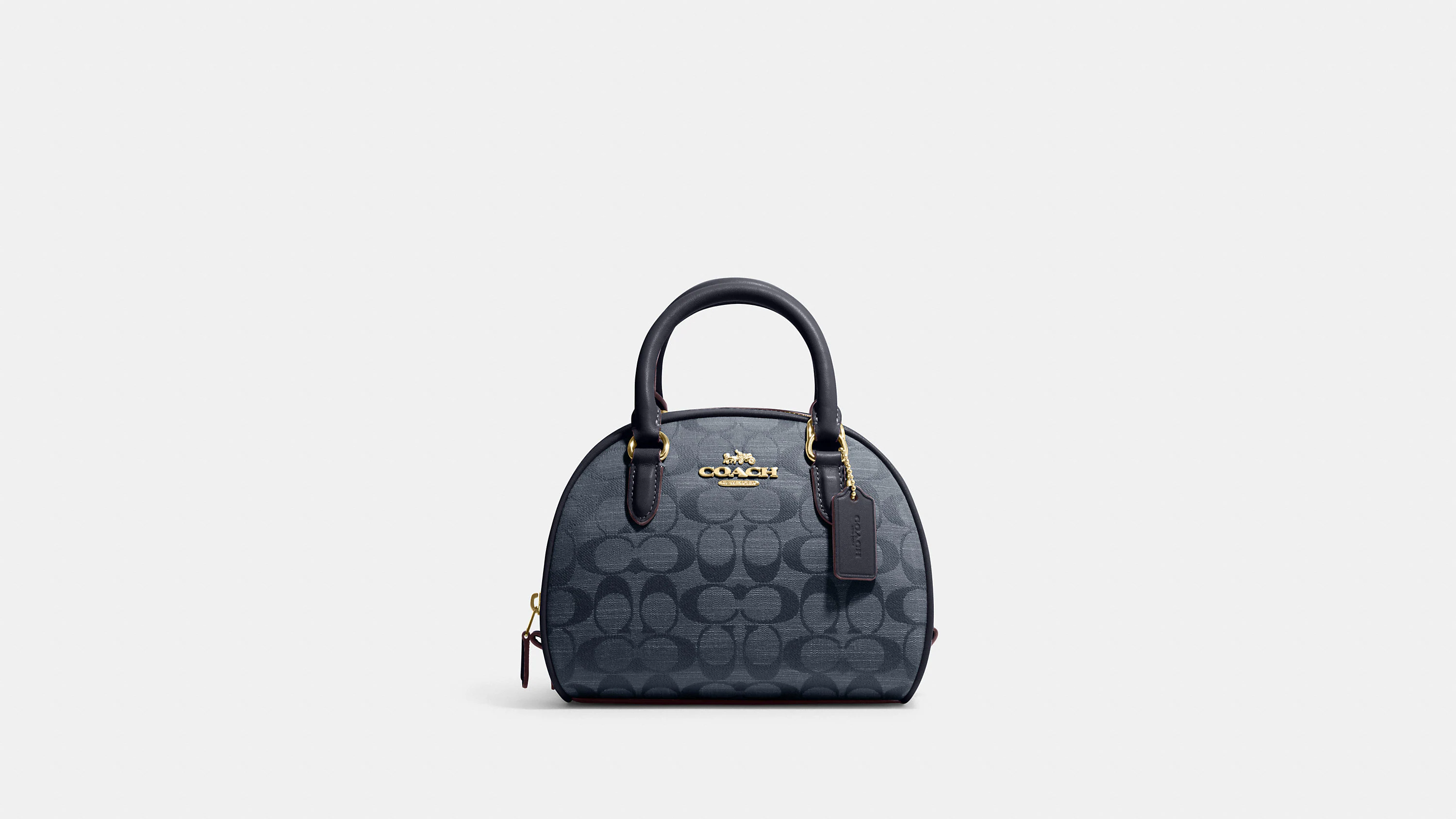 Coach CH140 Sydney 2024 Satchel In Signature Chambray IN Denim Multi