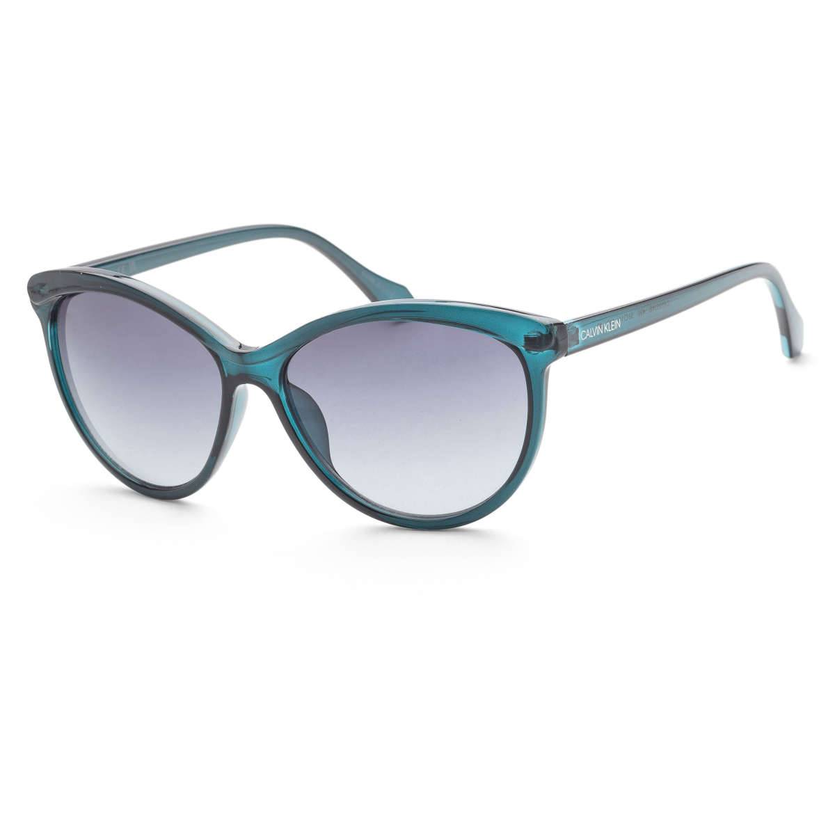 Calvin Klein Women Fashion 58mm Crystal Blue Sunglasses CK19534S-430
