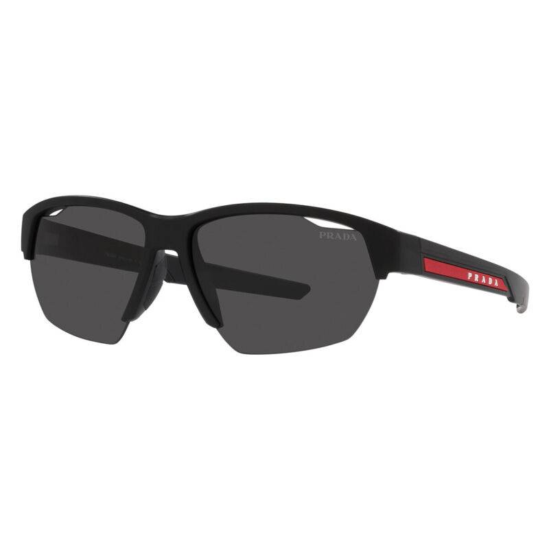 Prada Men Linea Rossa 64mm Matte Black Sunglasses PS-03YSF-1BO06F