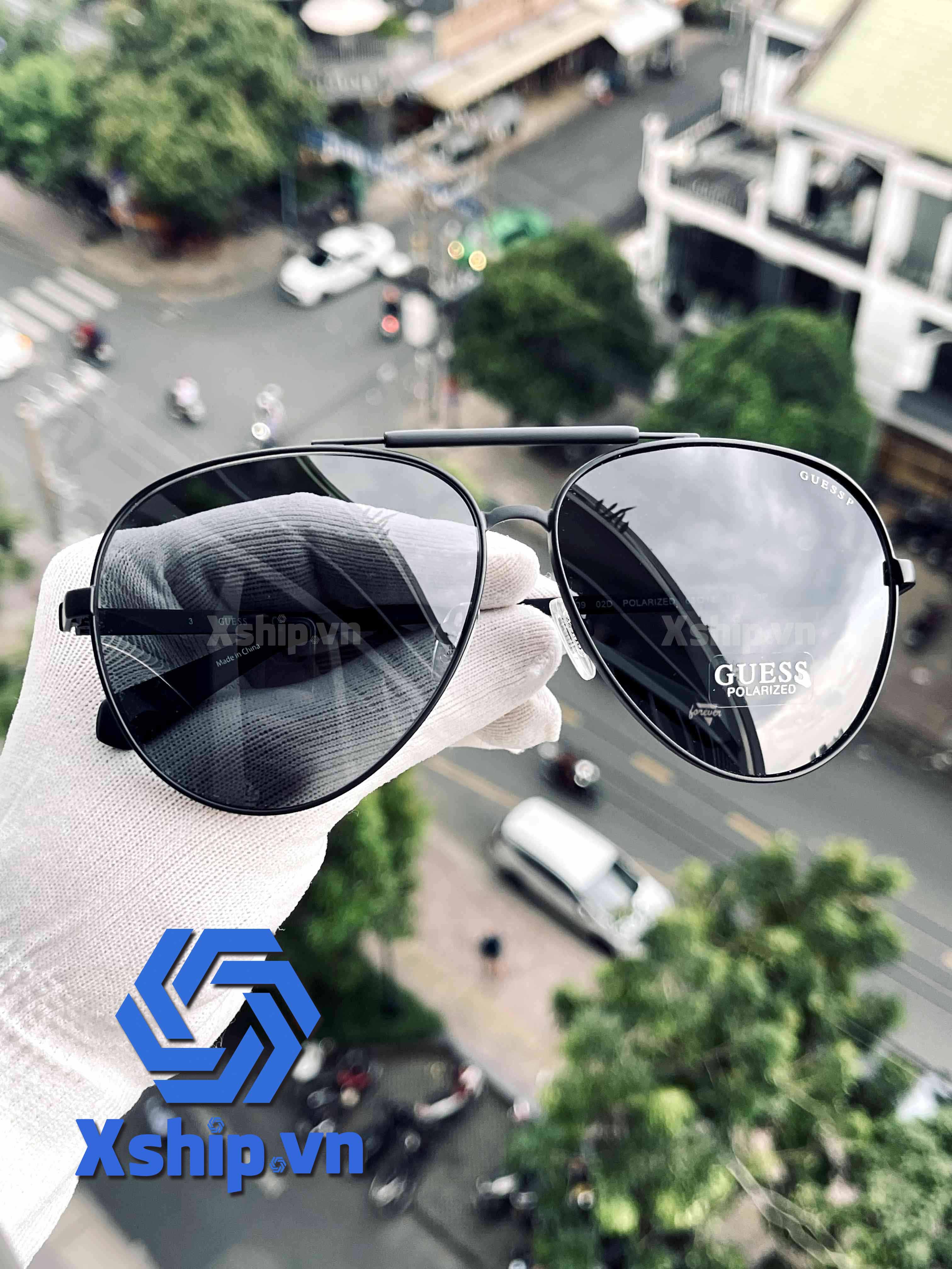GUESS Sunglasses Size 63mm 145mm 12mm black Women NEW GU5209-02D-63