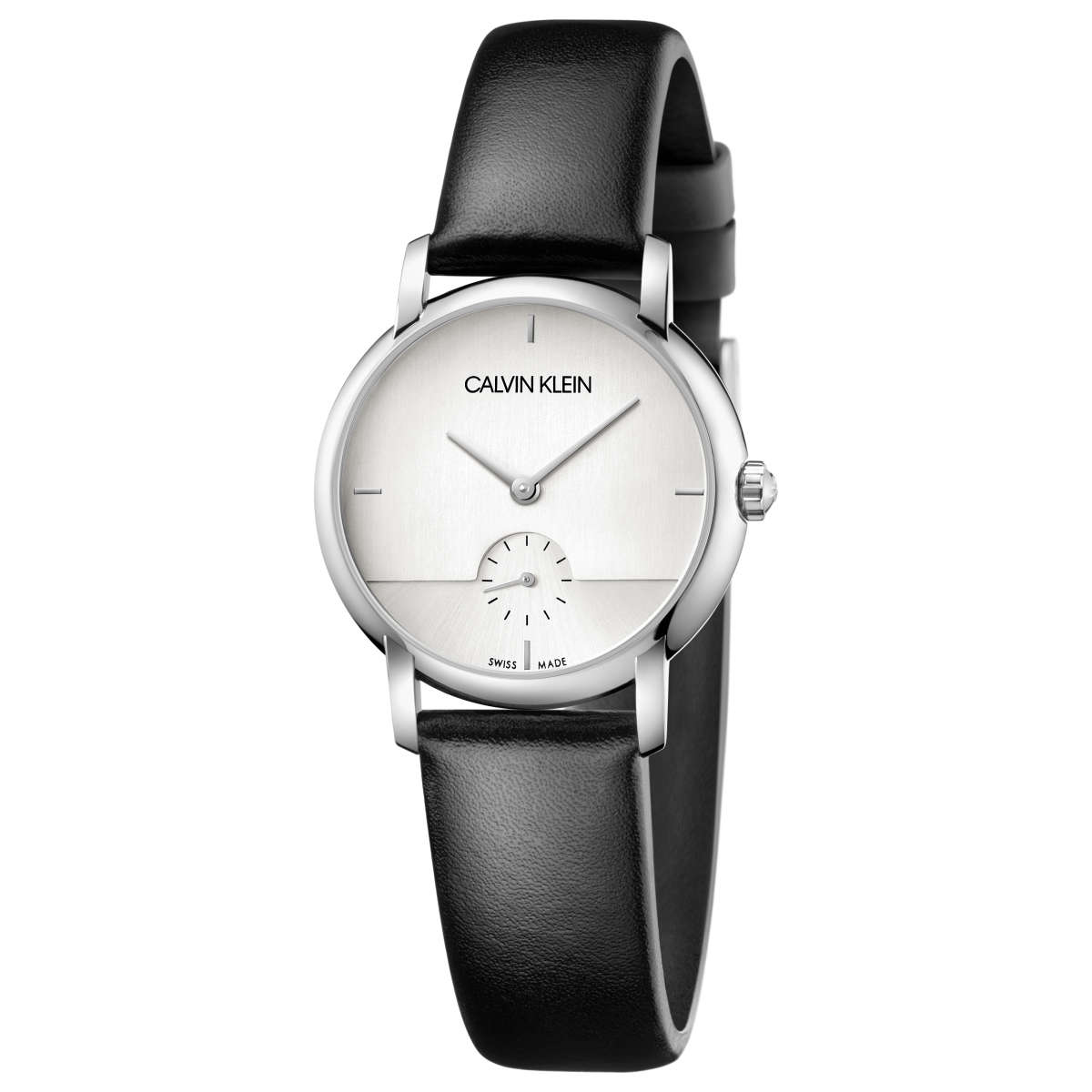 Calvin Klein Established Quartz Silver Dial Ladies Watch K9H2Y1C6