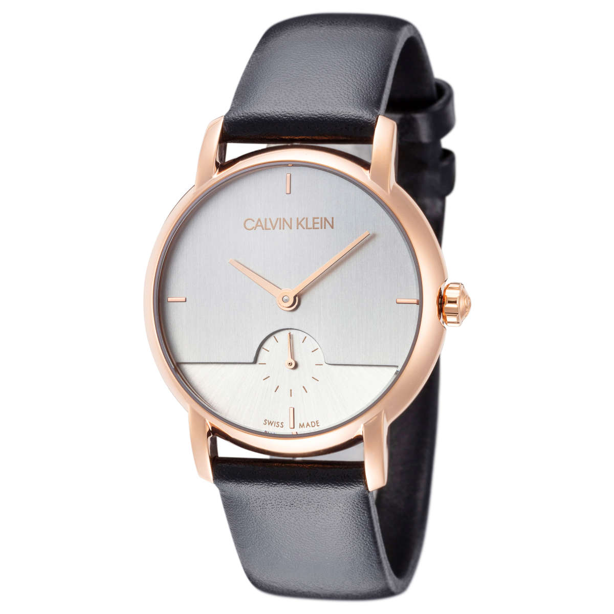 Calvin Klein Established Quartz Silver Dial Ladies Watch K9H2Y6C6