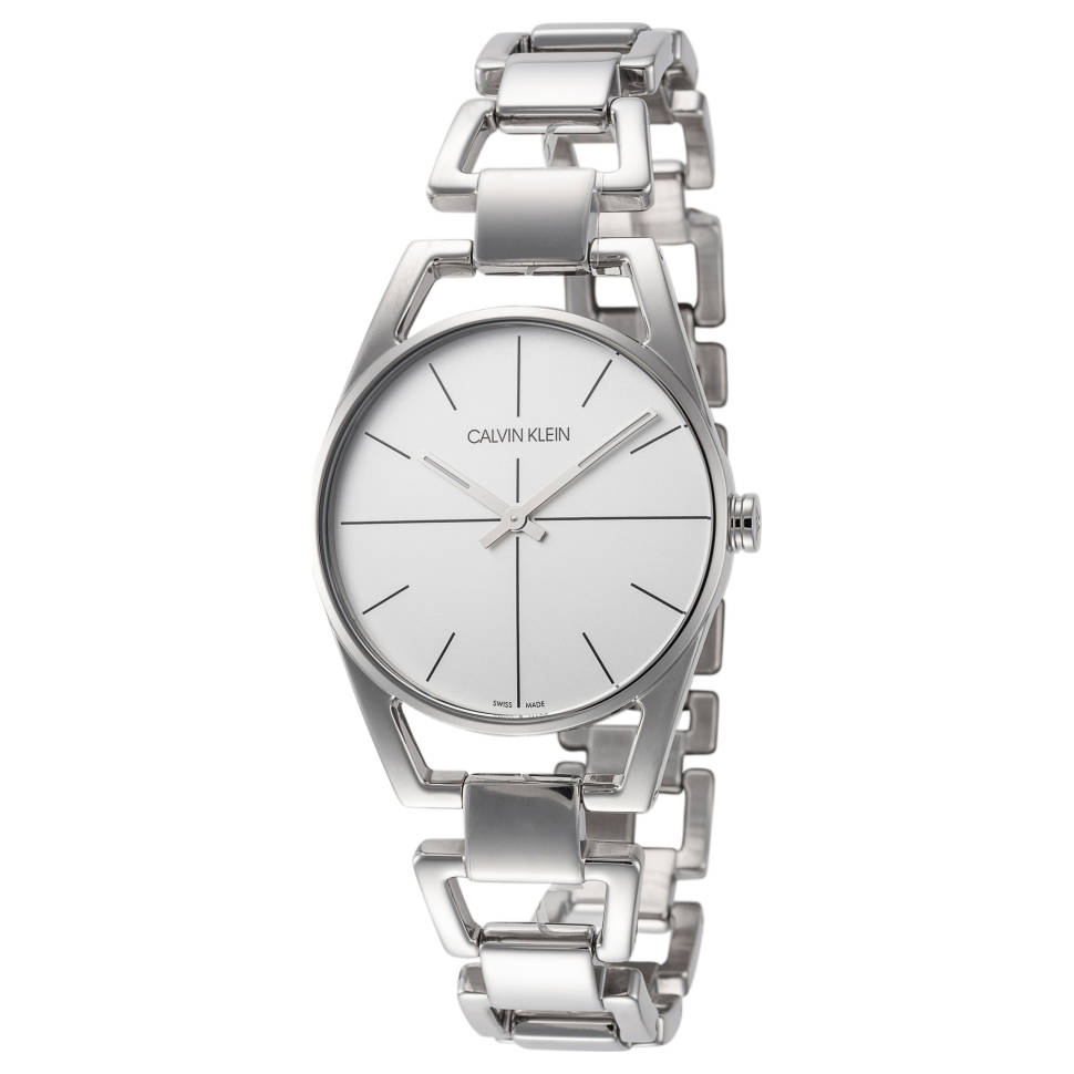 Calvin Klein Dainty Quartz Silver Dial Ladies Watch K7L23146