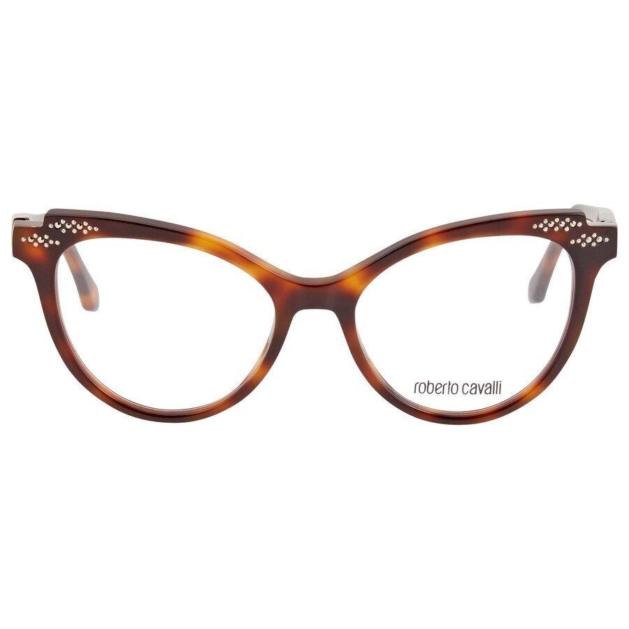 Roberto Cavalli Ladies Tortoise Cat Eye Eyeglass Frames RC506405252