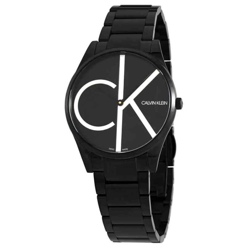 Calvin Klein Time Memory Quartz Black Dial Men Watch K4N21441