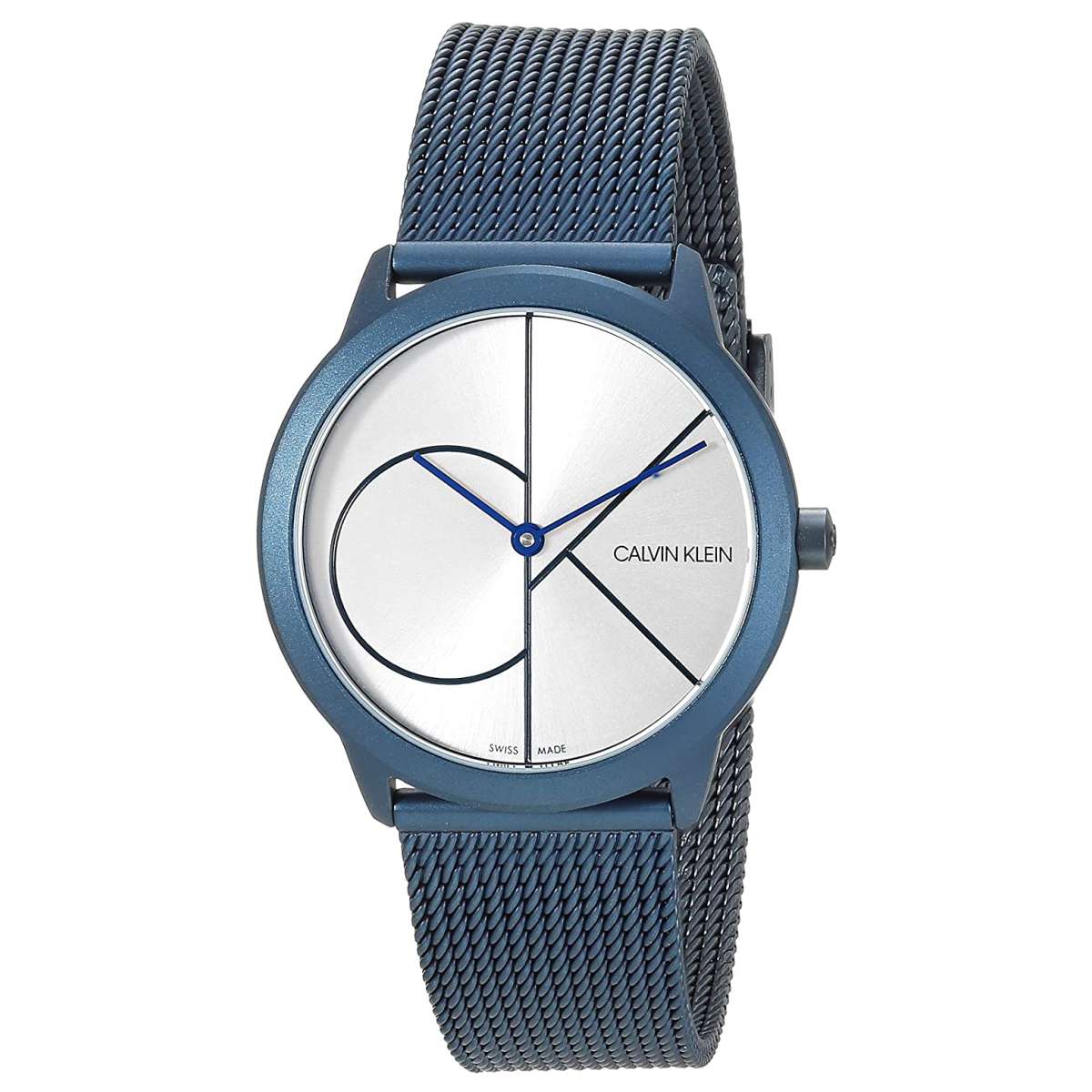 Calvin Klein Minimal Quartz Silver Dial Unisex Watch K3M52T56