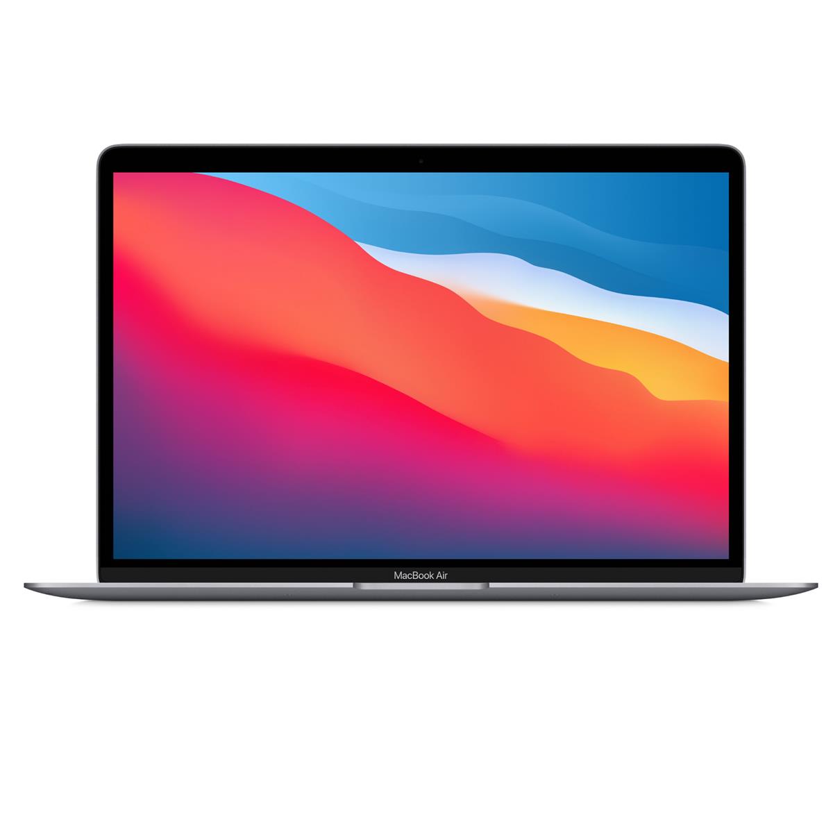 Apple MacBook Air 13.3" with Retina Display, M1 Chip with 8-Core CPU and 7-Core GPU, 8GB Memory, 256GB SSD, Space Gray, Late 2020