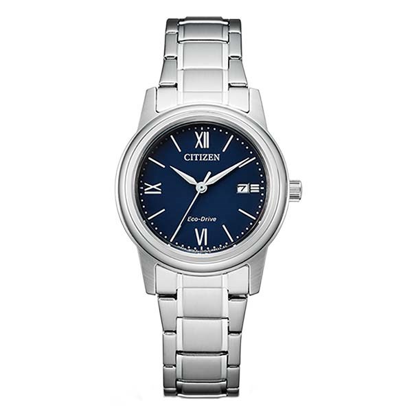 Citizen Blue Dial Stainless Steel Ladies Watch FE1220-89L