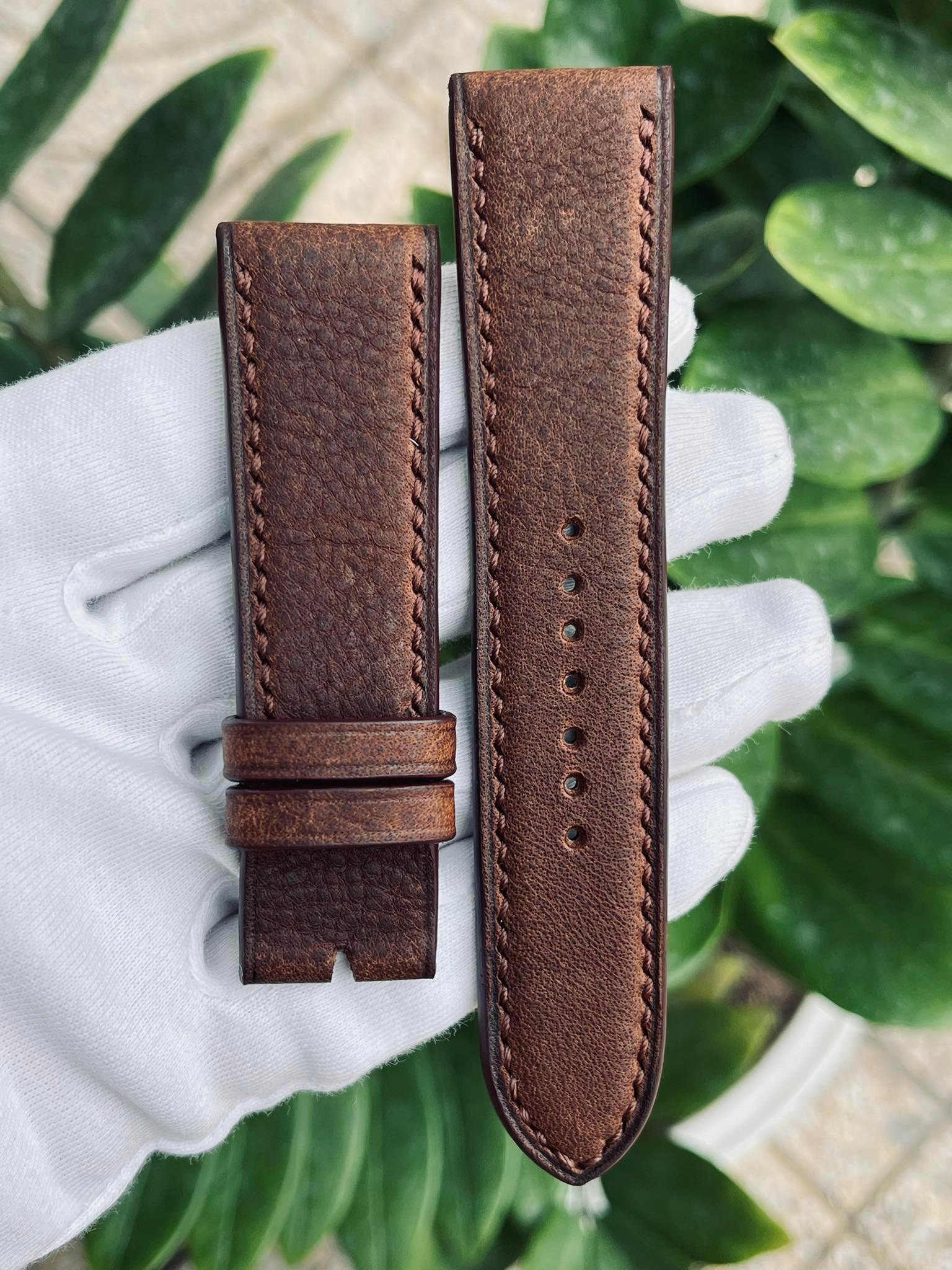 Xs Handmade Pull Up Leather Watch Band X02038