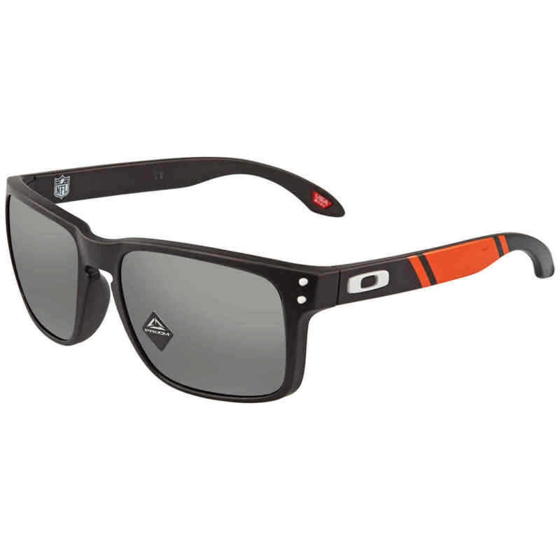Oakley Chicago Bears Holbrook Prizm Grey-Black Square Men Sunglasses OO9102 9102Q7 57