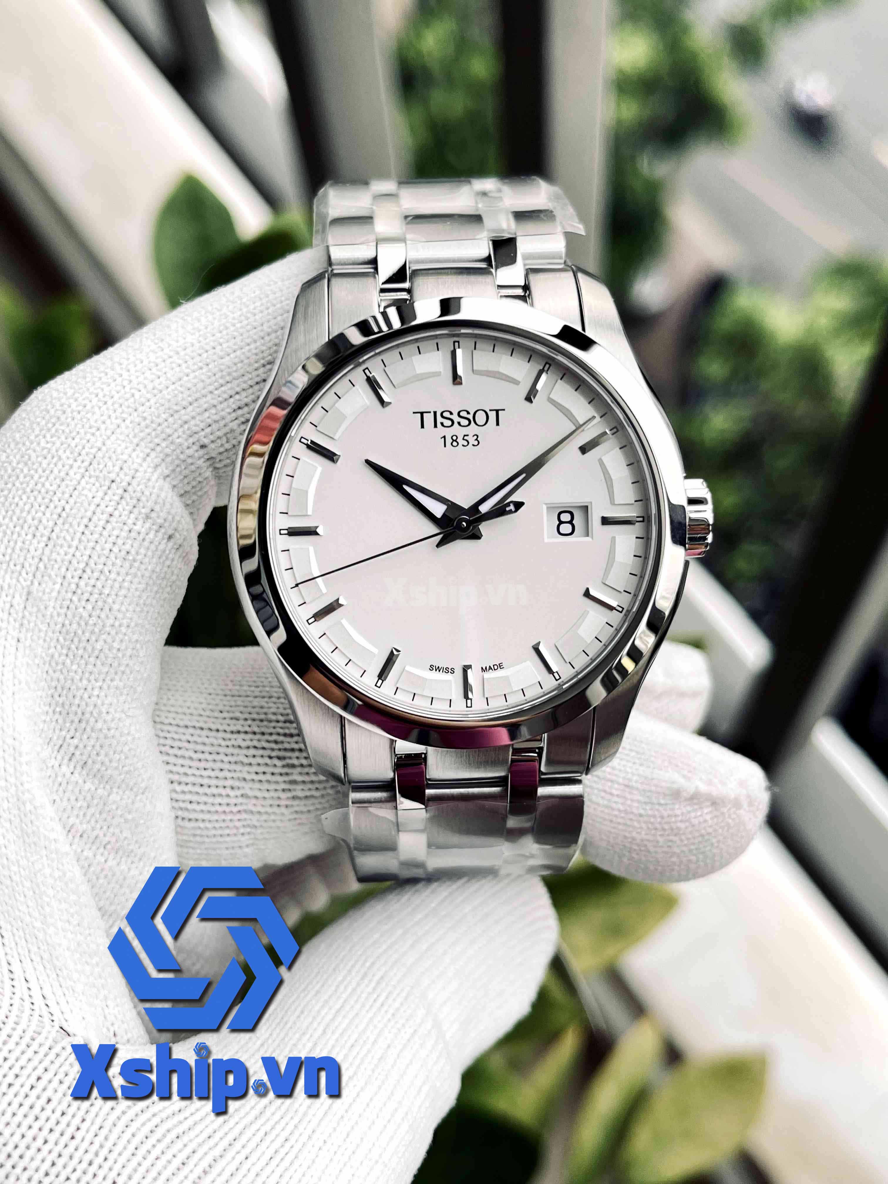 Tissot Mens Couturier Silver Dial T035.410.11.031.00 T0354101103100