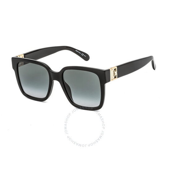 Givenchy Grey Gradient Cat Eye Ladies Sunglasses GV7141/G/S 807/90 53