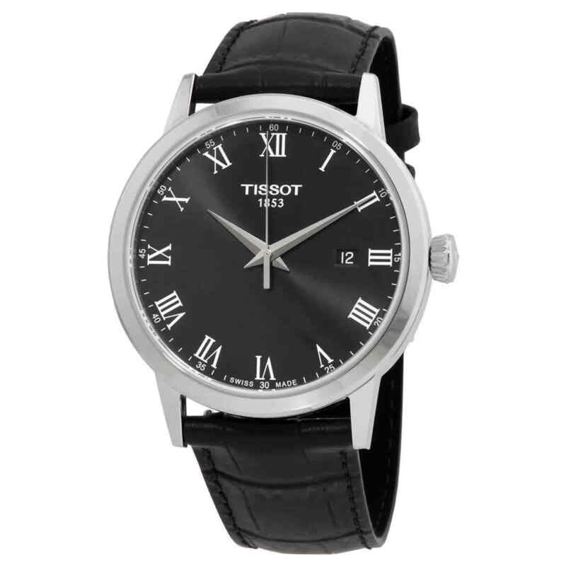 Tissot T-Classic Quartz Black Dial Men Watch T129.410.16.053.00