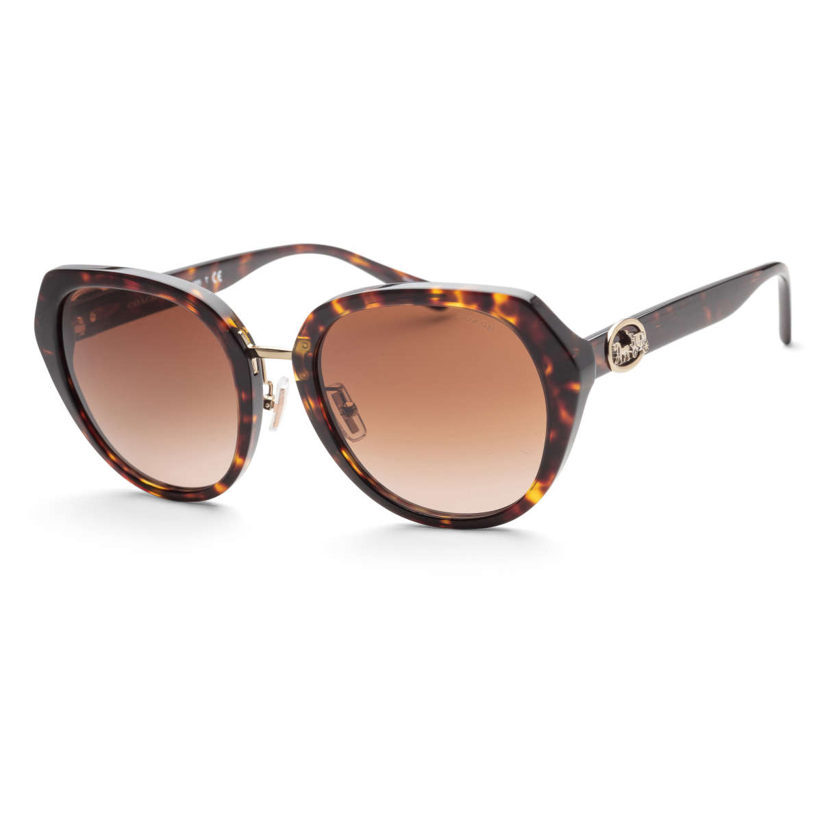 Coach Women Fashion 55mm Dark Tortoise Sunglasses HC8331-512013-55