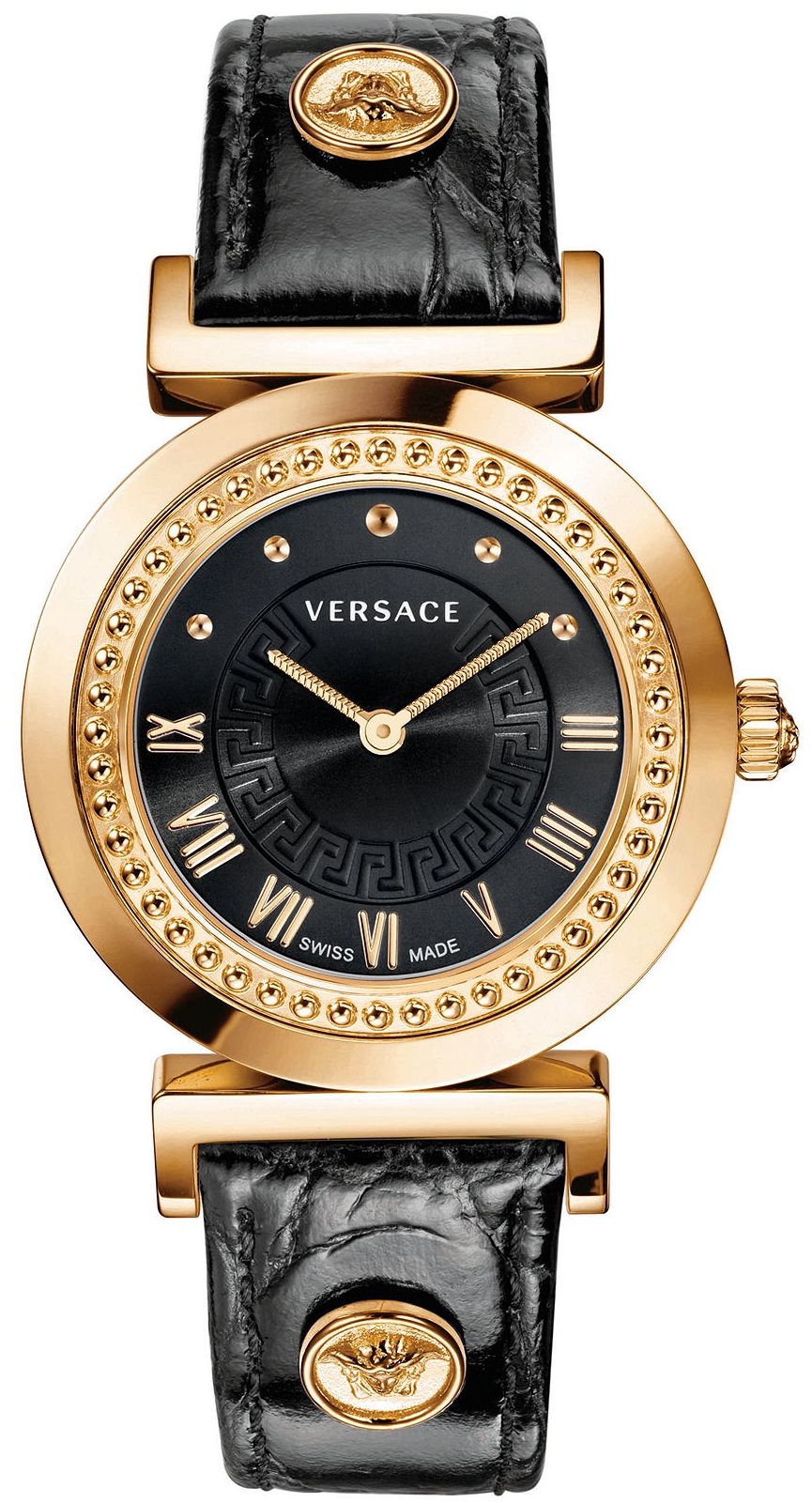 Versace Vanity Croco Quartz Ladies Watch P5Q80D009