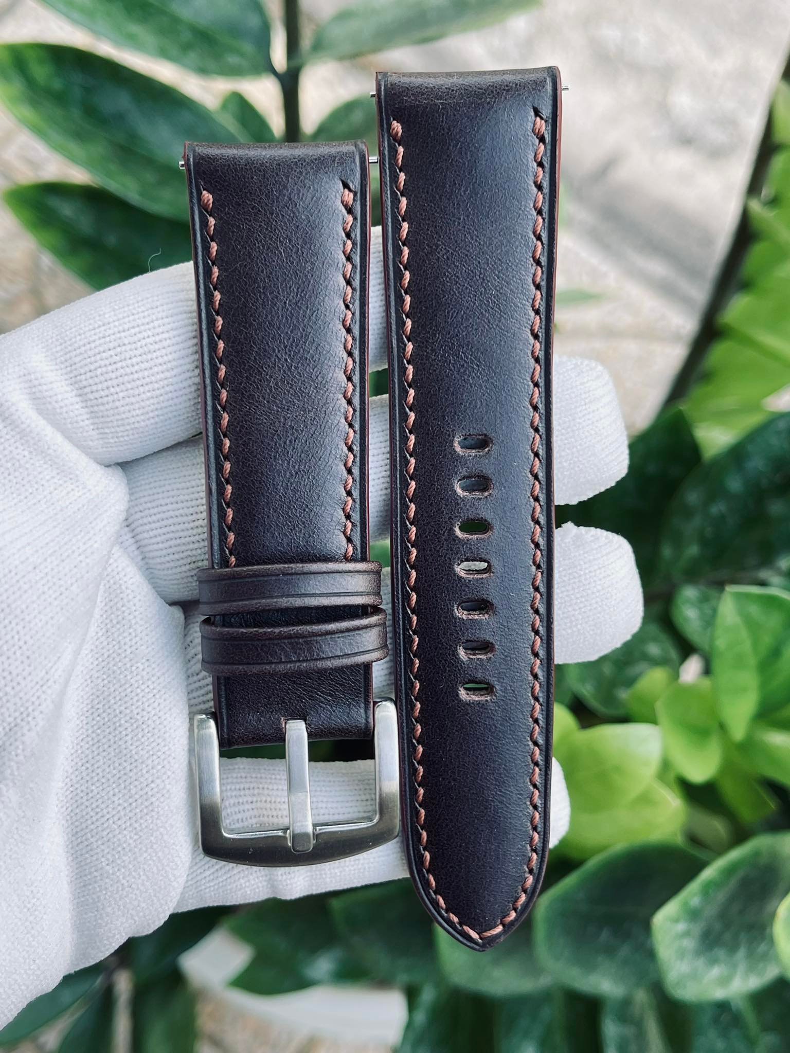 Xs Handmade Pull Up Leather Watch Band X02075
