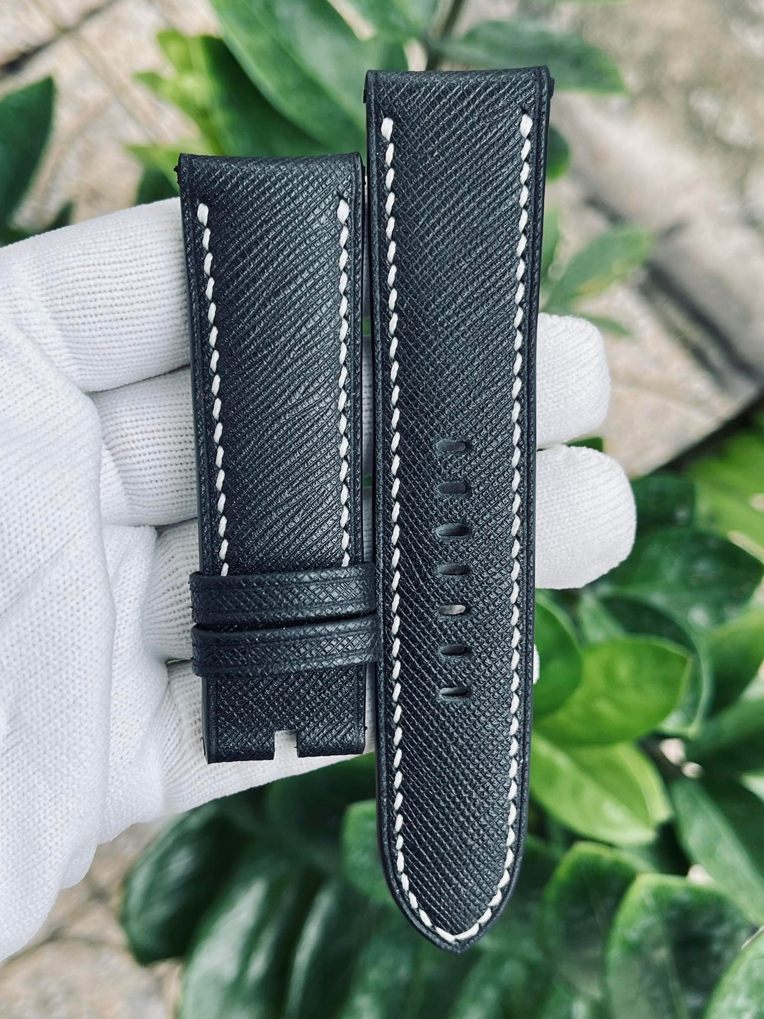 Xs Handmade Saffiano Leather Watch Band X02081